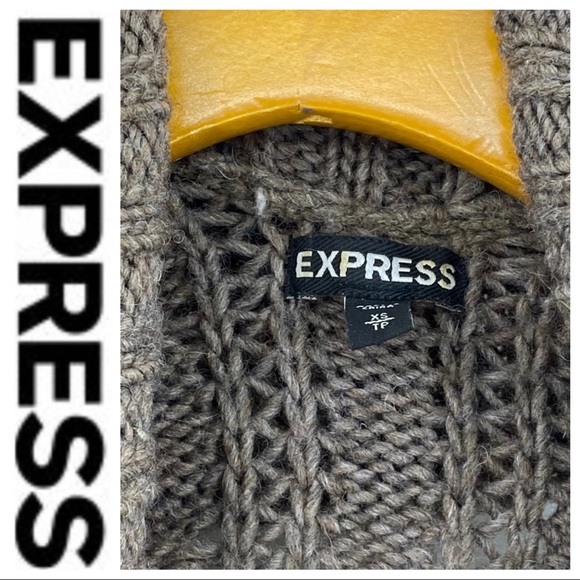 💕SALE💕 Express Wool Blend Cardigan Sweater - Picture 5 of 8